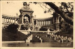 CPA Marseille Bouches du Rhone le Palais Longchamp 