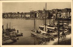 CPA Marseille Bouches du Rhone le Vieux Port Bateaux