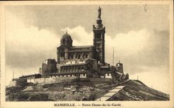 CPA Marseille Notre Dame de la Garde 