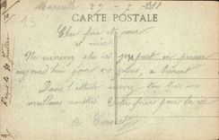 CPA Marseille Un Coin du Vieux Port N D de la Garde 