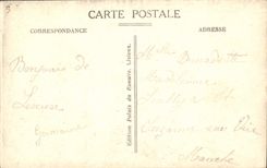 CPA Lisieux Procession rue de Livarot 