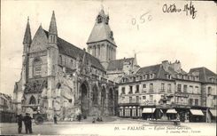 CPA Falaise Eglise Saint Gervais 