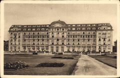 CPA Deauville la Plage Fleurie Hotel Royal G Wybo architecte 