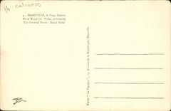 CPA Deauville la Plage Fleurie Hotel Royal G Wybo architecte