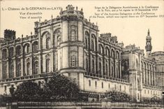 CPA Chateau de St germain en Laye vue d'ensemble 