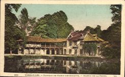 CPA Versailles Hameau de Marie Antoinette Maison de la Reine 