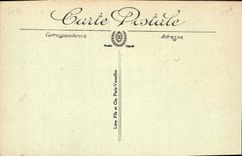 CPA Pierrefonds le Chateau l'Etang et la Gare 