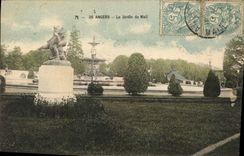 CPA Angers le Jardin du Mail 