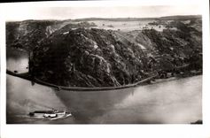 CPA Der Rhein Beim Loreleyfelsen 