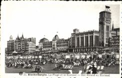CPA Blankenberghe la Plage Ideale et le Kursaal 
