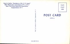 CPA Paul A Soifert Residense of Mr E R Jones 