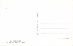 CPA Granville vue generale prise du Casino 