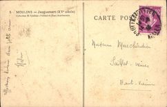 CPA Moulins Jacquemart XV siecle 