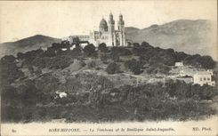 CPA Bone Hippone le Tombeau et la Basilique Saint Augustin 