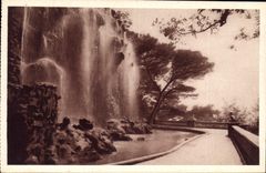 CPA Cote d'Azur Nice la Cascade au Chateau 