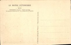 CPA Le Poitou Pittoresque Poitiers Vienne Vallee du Clain le Pont du Chemin de Fer les coteaux de la
