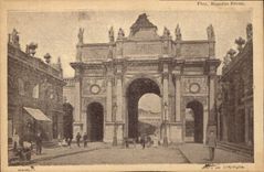 CPA Paris l'Arc de Triomphe 