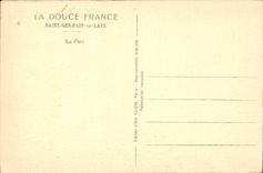 CPA Saint Germain en Laye le Parc 