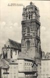 CPA Rodez Aveyron Clocher de la Cathedrale 