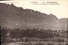 CPA La Savoie Aix les Bains la Colline de Tresserves et le Mont du Chat 