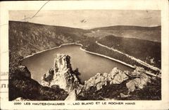 CPA Les Hautes Chaumes Lac Blanc et le Rocher Hans 