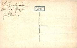 CPA Les Pyrenees col du Tourmalet la Descente vers Gripp Artigue et Bagneres de Bigorre 