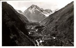 CPA Cauterets le Colimacon et le Peguere 
