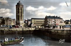 CPA Dunkerque Nord le Mynck Bateau