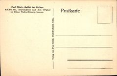 CPA Carl Piloty Galilei in Kerker Reproduktion nach dem Original Im Colner Wallraf Richartz Museum 