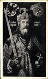 CPA Portrait de Charlemagne par Albert Durer 