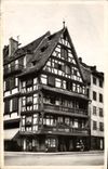 CPA Strasbourg Vieille Maison Place du Marche aux Cochons de Lait 