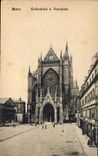 CPA Metz Kathedrale u Domplatz 