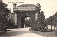 CPA Metz le Porte Serpenoise 