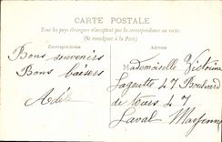 CPA Paris Monument de Gambetta