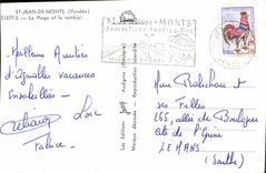CPA St Jean de Monts Vendee la Plage et le Remblai