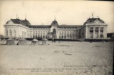 CPA Trouville Sur Mer le Casino Municipal Facade du Cote de la Mer 