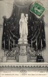 CPA Les Tourailles Orne Statue de Notre Dame de la Recouvrance 