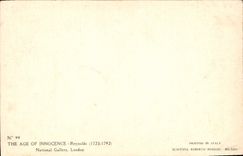 CPA The Age of Innocence Reynolds 1723 1792 National Gallery London 