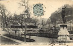 CPA Grenoble le Jardin de Ville 
