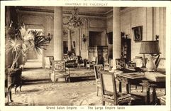 CPA Grand Salon Empire Château de Valencay