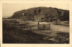 CPA Fort de Vaux Construit de 1881 a 1884 en maconnerie de moellons et recouvert de beton a partir d
