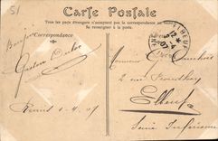 CPA Reims Tombeau de l'Abbe Miroy 