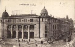 CPA Marseille la Poste 