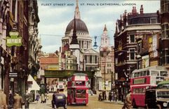 CPA Fleet Street and St Paul's Cathedral London 