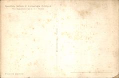 CPA Catacombes de S Calliste l'Avennue Pie IX avec au fond la de S Pierre
