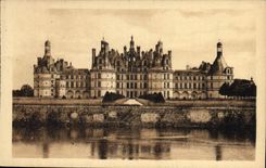 CPA Chambord L et Cher Le Chateau facade Septentrionale 