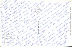 CPA Restez aupres de moi Femme