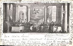 CPA Les Repas chez Simon le Pharisien Veronese