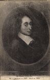 CPA Blaise Pascal Ne a Clarmont en 1632 Mort en 1662 
