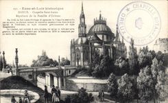 CPA Eure et Loir Historique Dreux Chapelle Saint Louis Supelture de la Famille d'Orleans 